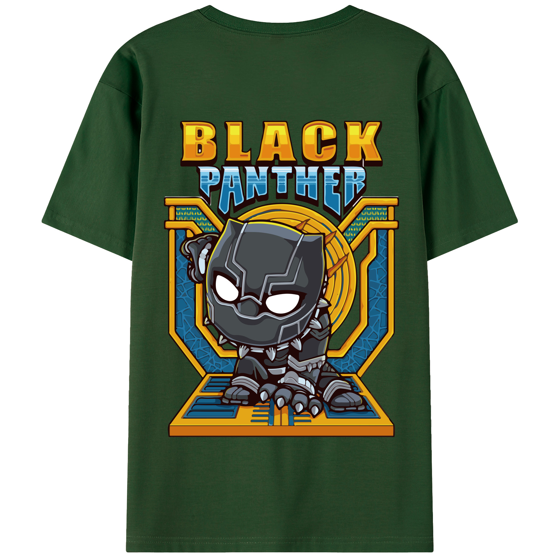 （画像用） アベンジャーズ The Avengers 綿100％半袖Tシャツ（背面プリント）